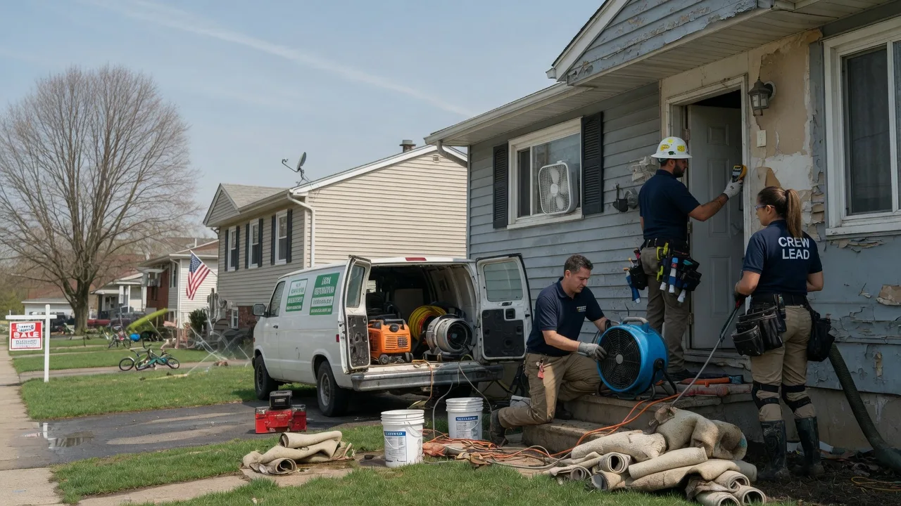 Flood Cleanup in De Witt, AR near me