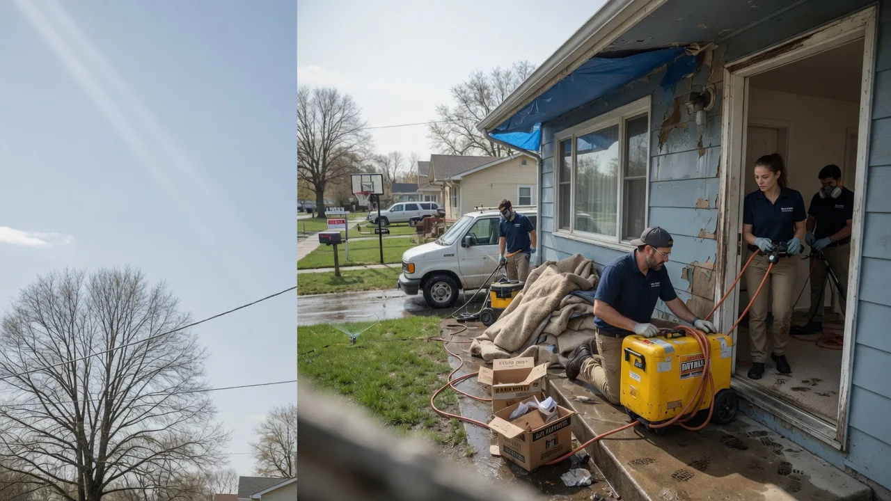 Basement Flood Cleanup in De Witt, AR near me